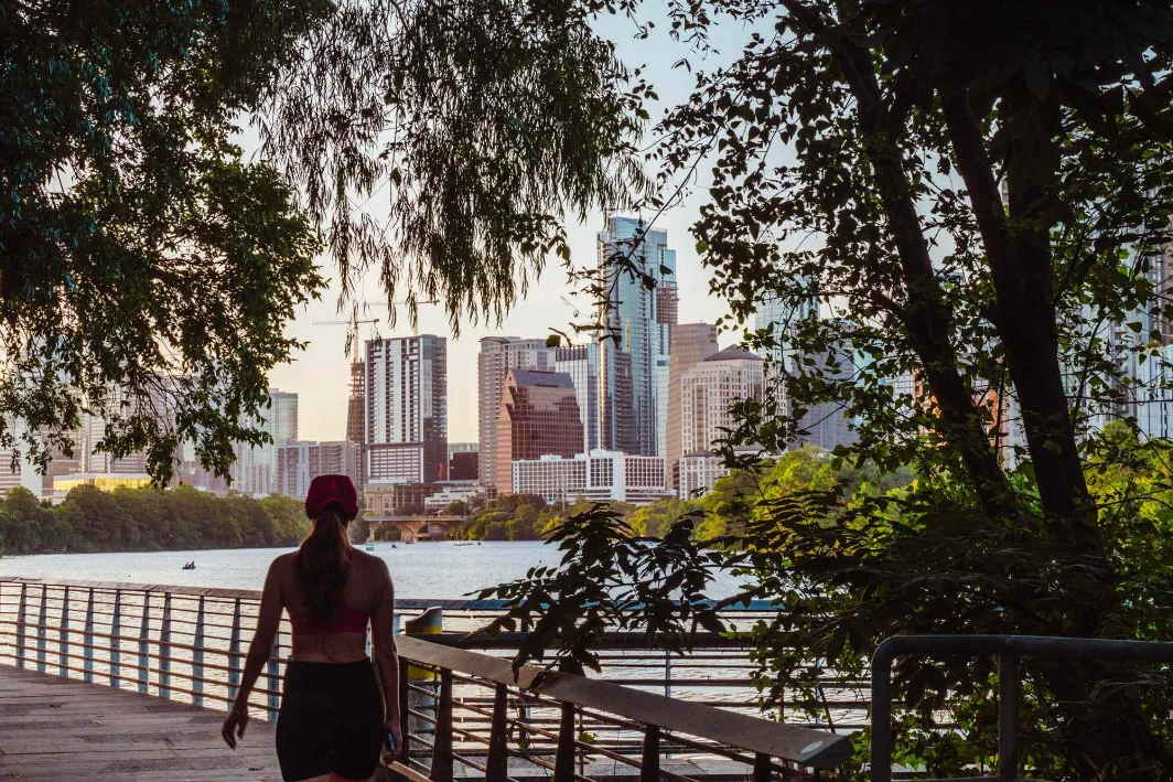 Austin, seen from the water